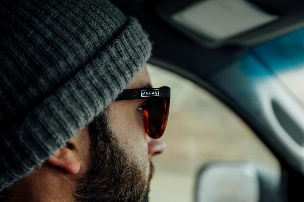 glasses and beanie